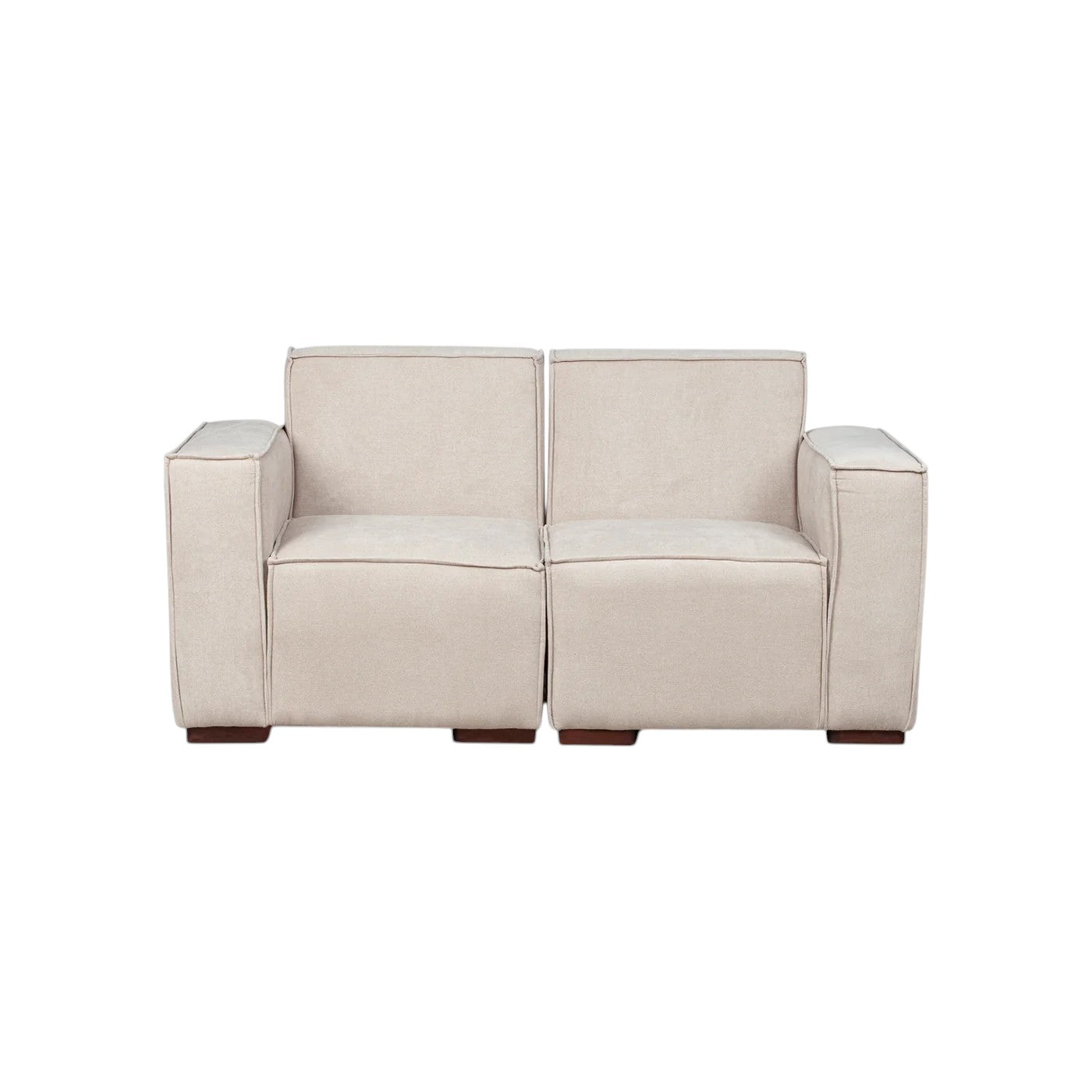 Sofá Modular Fortaleza 2 cuerpos Lino Finesse