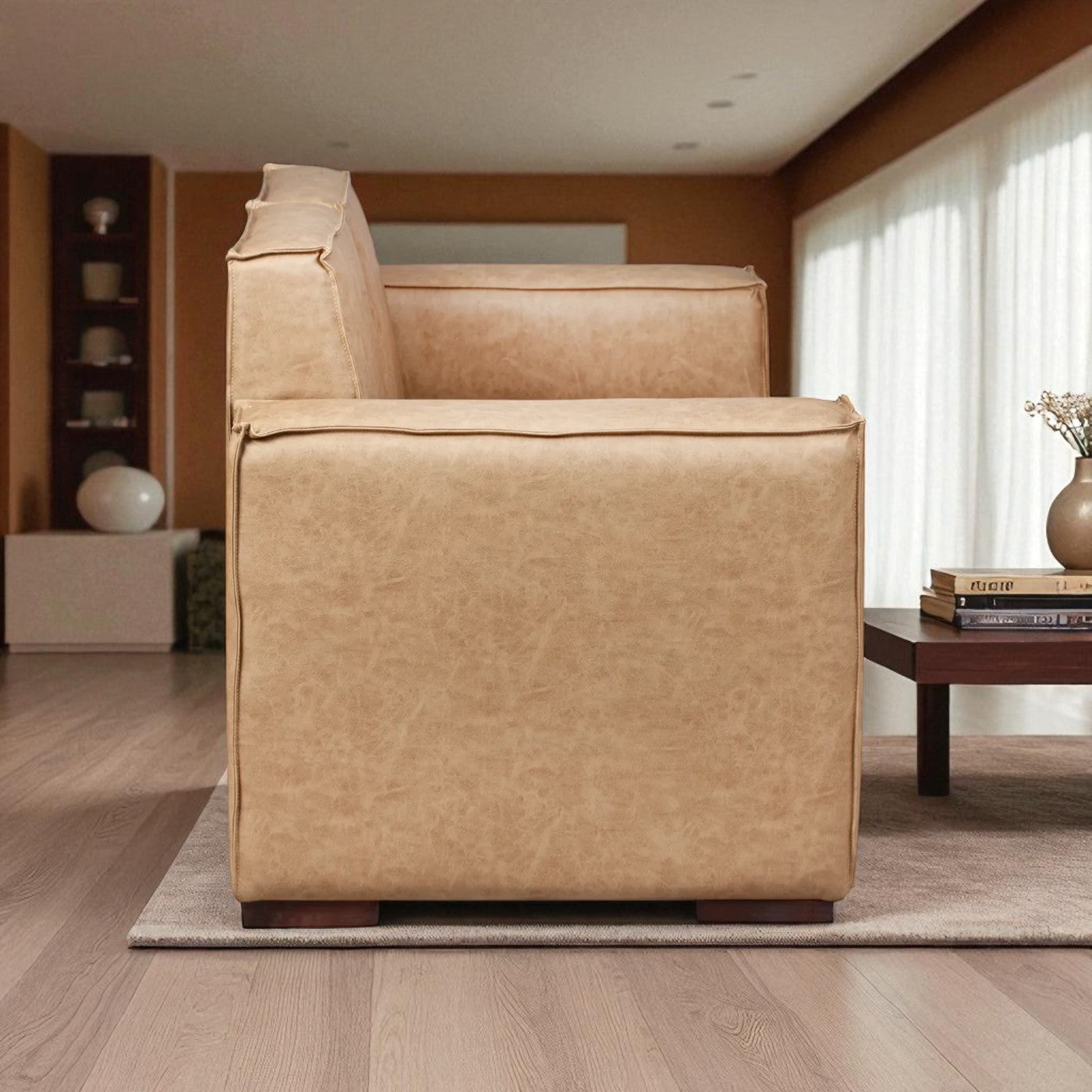 Sofá Modular Fortaleza 3 Cuerpos - Cuero Reconstituido