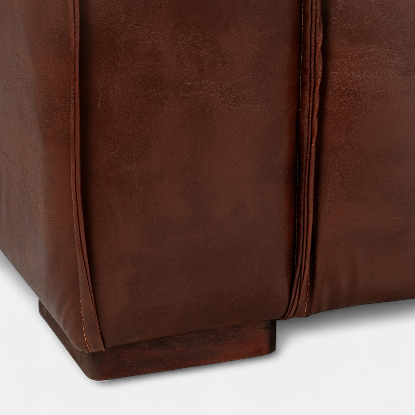 Sofá Modular Fortaleza 2 Cuerpos de Cuero Reconstituido