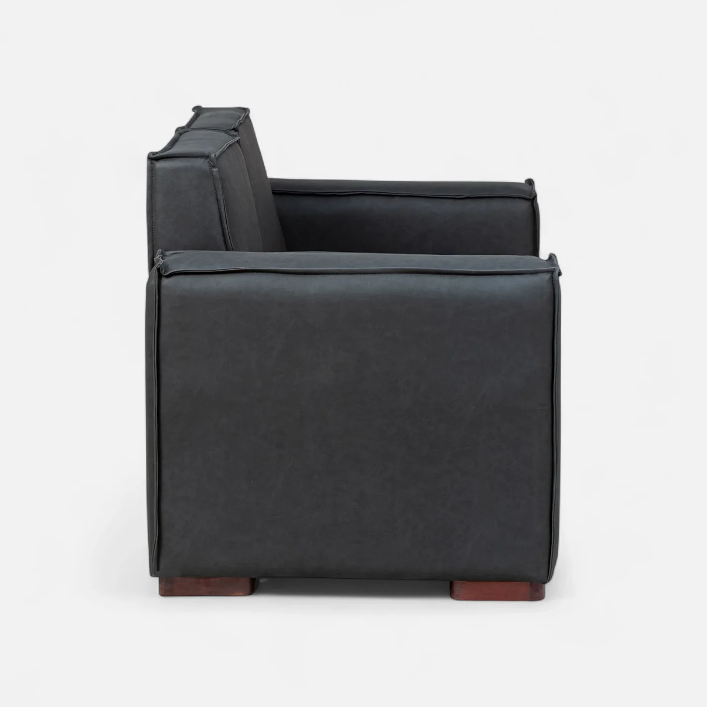 Sofá Modular Fortaleza 2 Cuerpos de Cuero Reconstituido