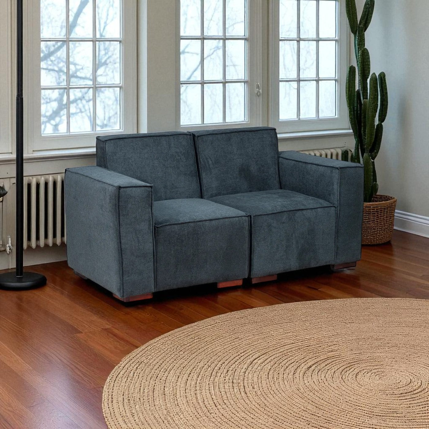 Sofá Modular Fortaleza 2 cuerpos Lino Finesse