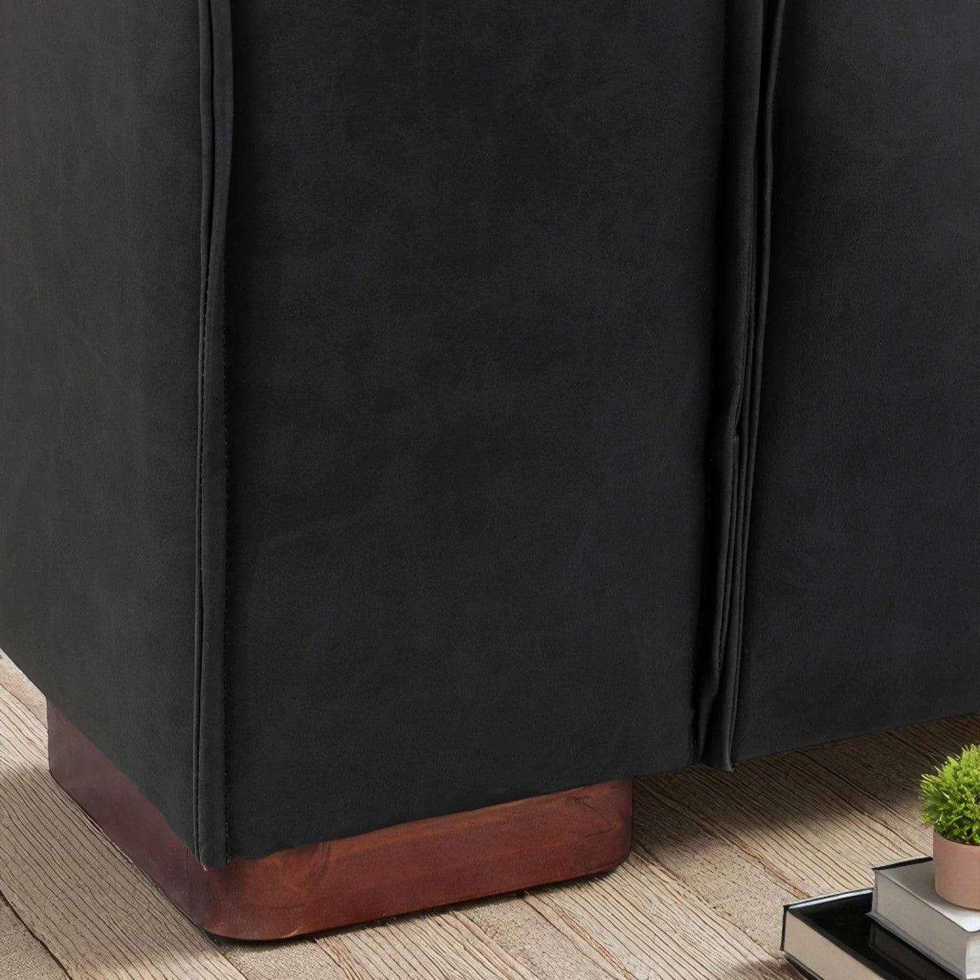 Sofá Modular Fortaleza 3 Cuerpos de Cuero Reconstituido