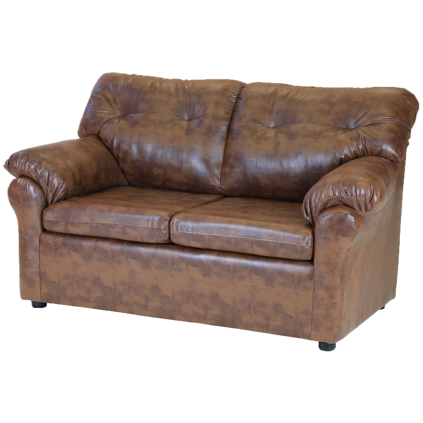 Juego de Living Madrid 2-1-1 - Cuero Sintético PU