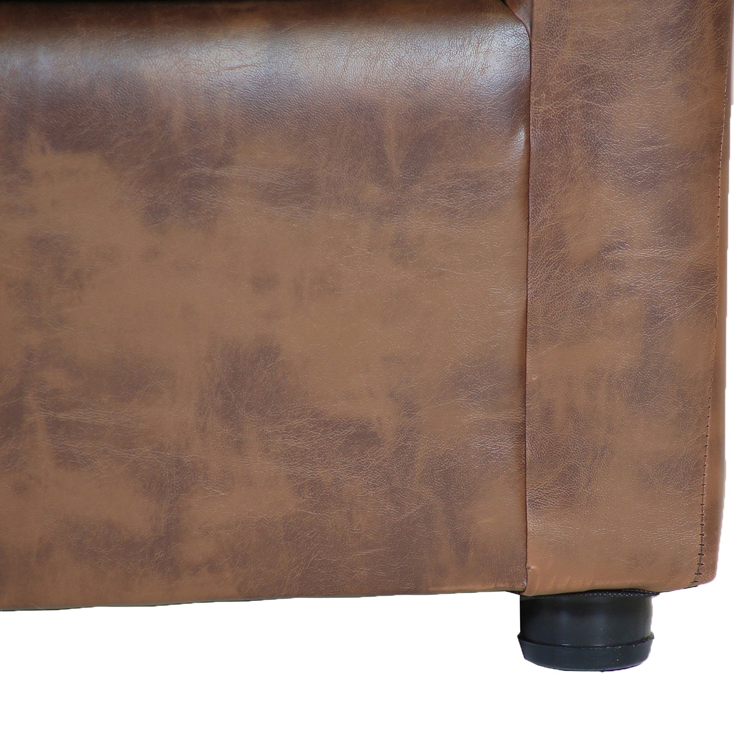 Juego de Living Madrid 2-1-1 - Cuero Sintético PU