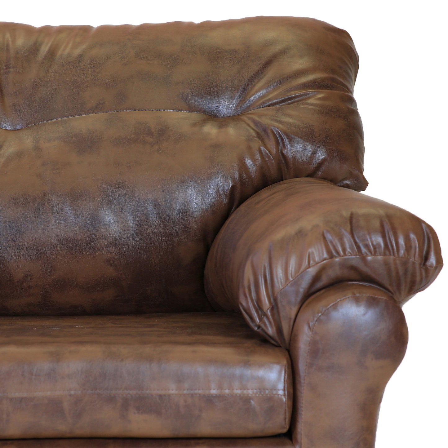 Juego de Living Madrid 2-1-1 - Cuero Sintético PU