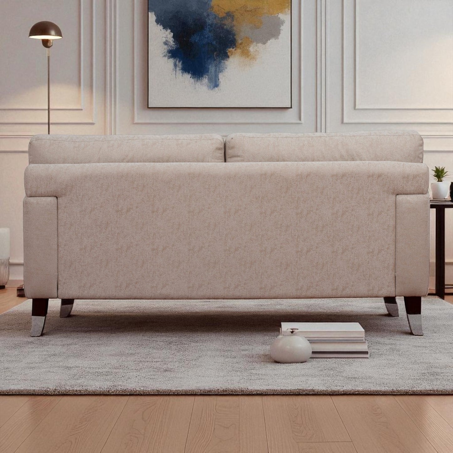 Sofá Francfort 3 Cuerpos - Tela Lino Sidelli