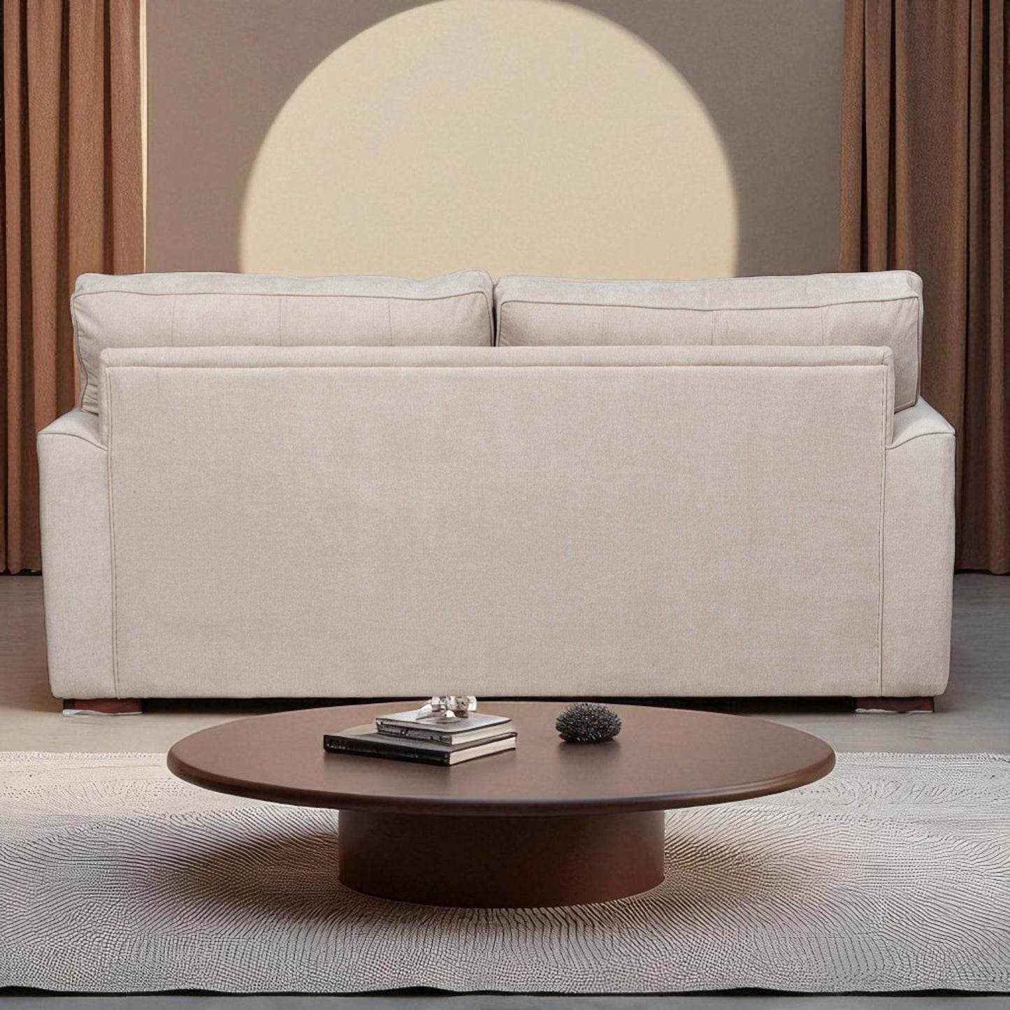 Sofá Montreal de 3 Cuerpos - Tela Lino Finesse