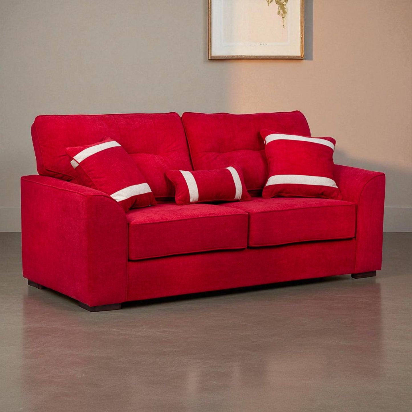 Sofá Montreal de 3 Cuerpos - Tela Lino Finesse