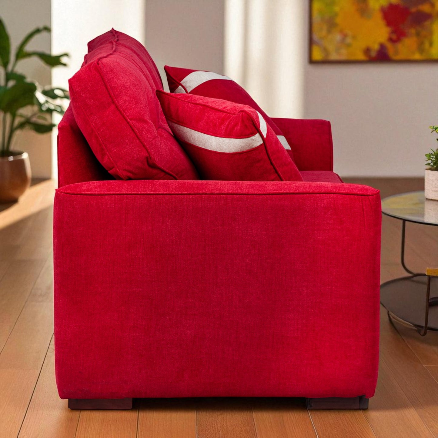 Sofá Montreal de 3 Cuerpos - Tela Lino Finesse