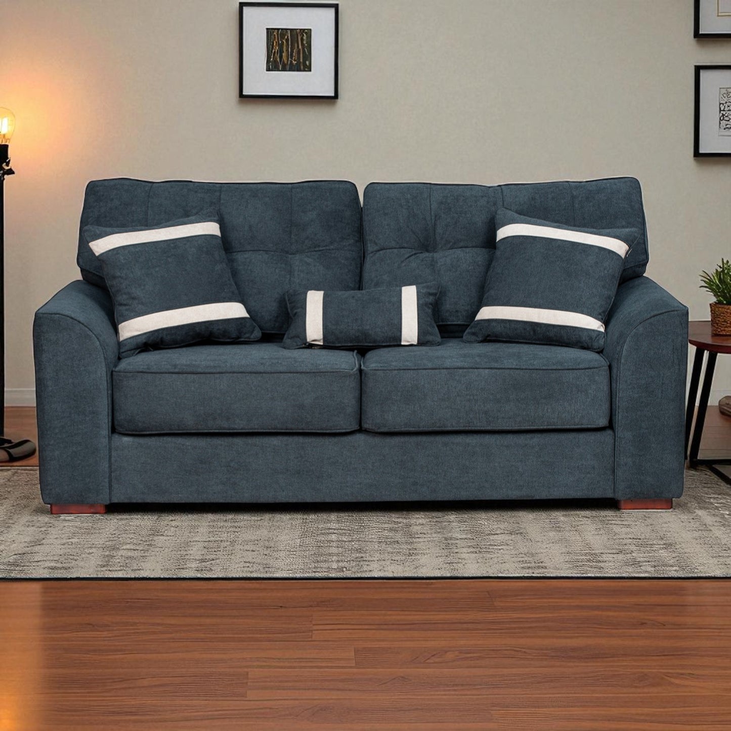 Sofá Montreal de 3 Cuerpos - Tela Lino Finesse