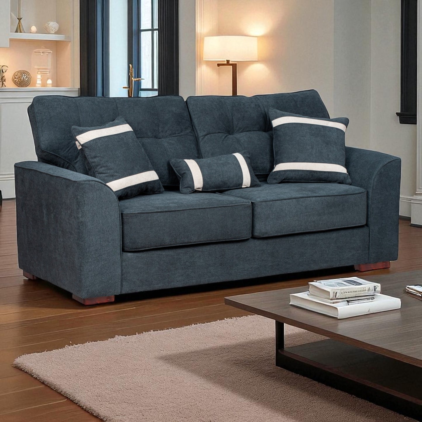 Sofá Montreal de 3 Cuerpos - Tela Lino Finesse