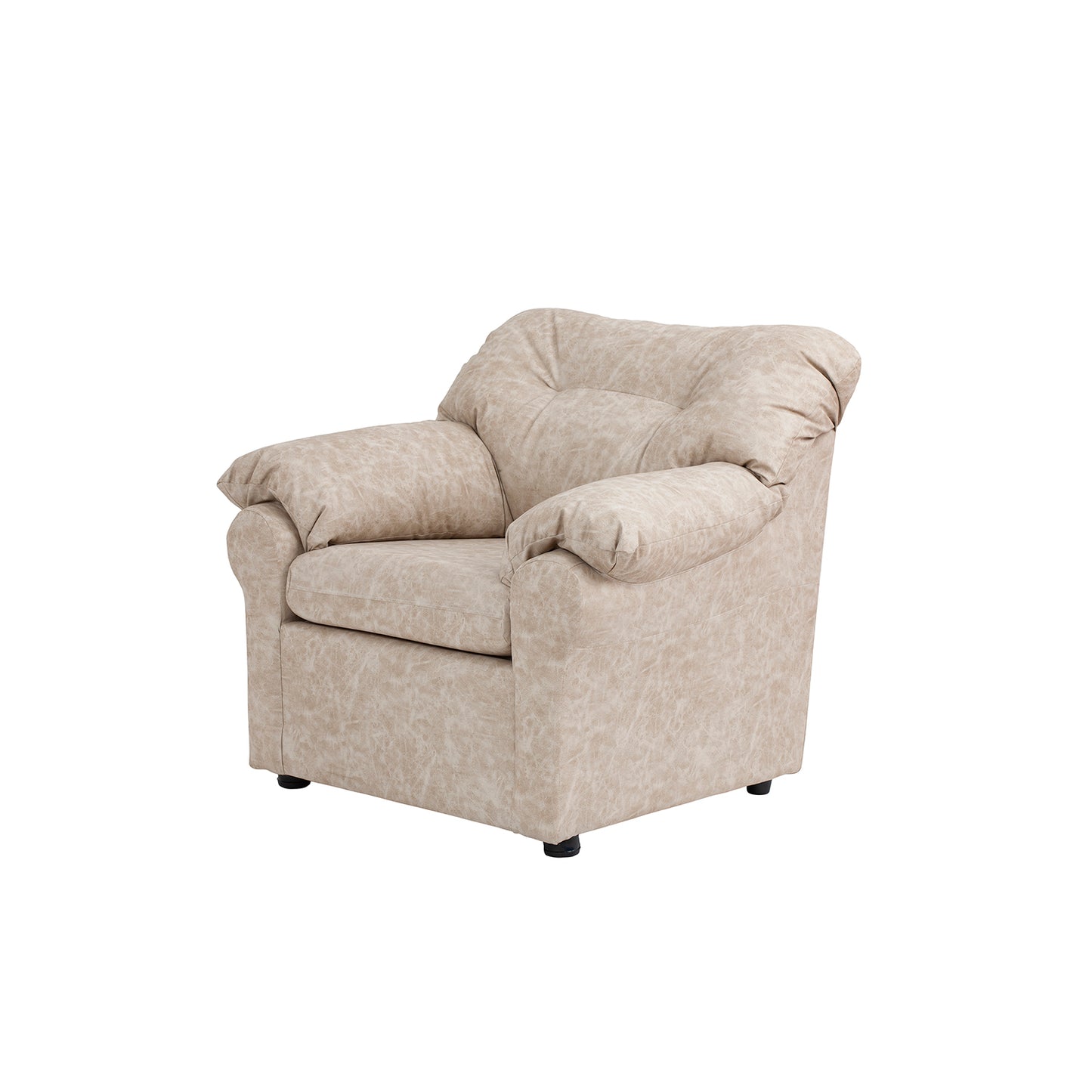 Sofá Madrid - 1 Cuerpo - Tela Auris