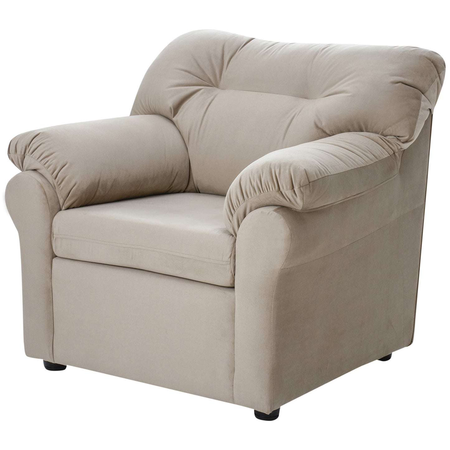 Sofá Madrid - 1 Cuerpo - Felpa