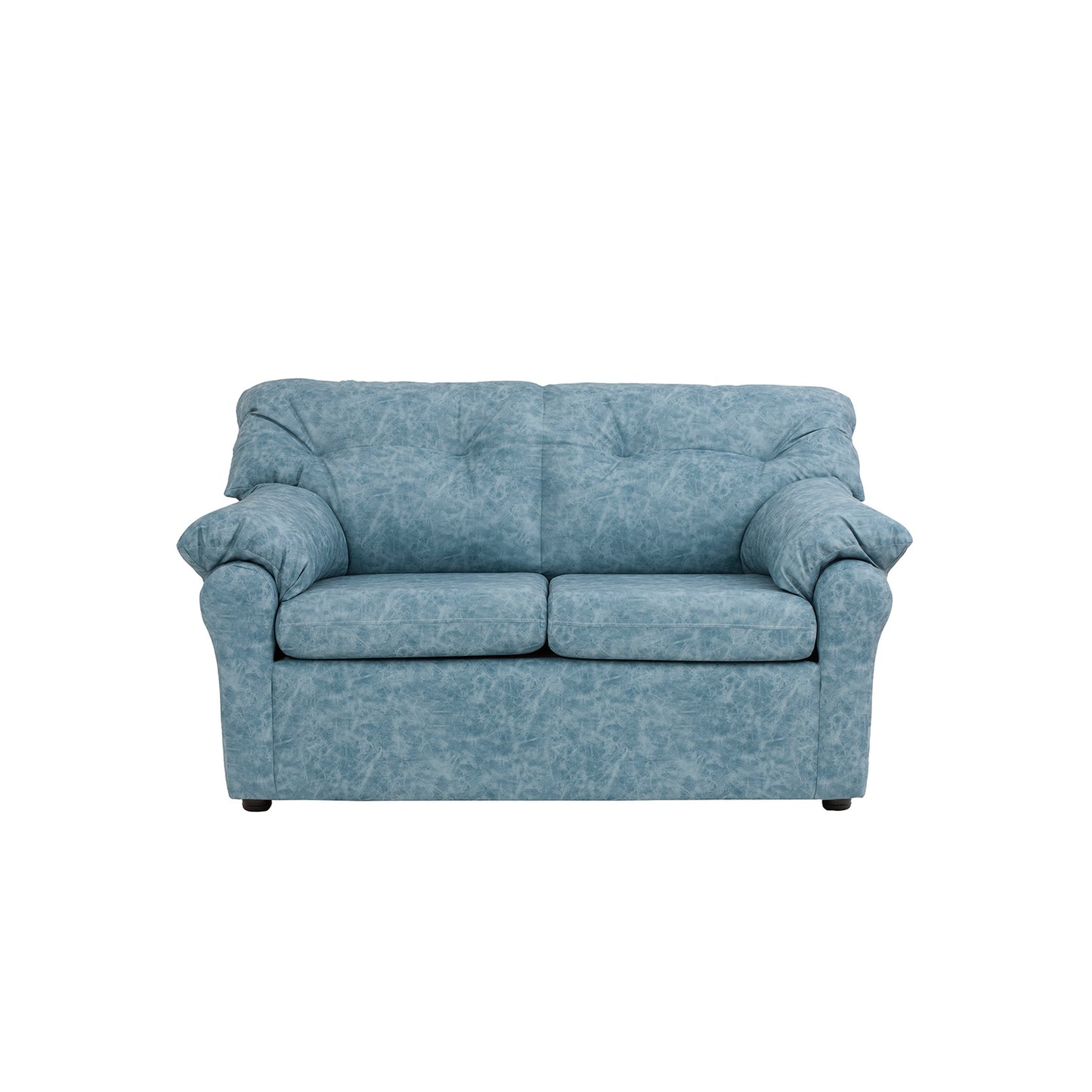 Sofá Madrid - 2 Cuerpos - Tela Cuero Sintético Auris