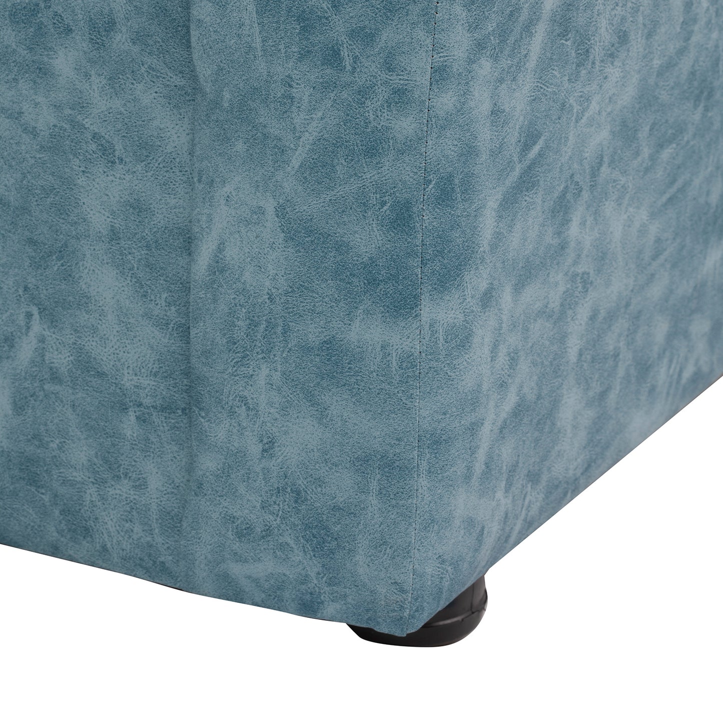 Sofá Madrid - 2 Cuerpos - Tela Cuero Sintético Auris