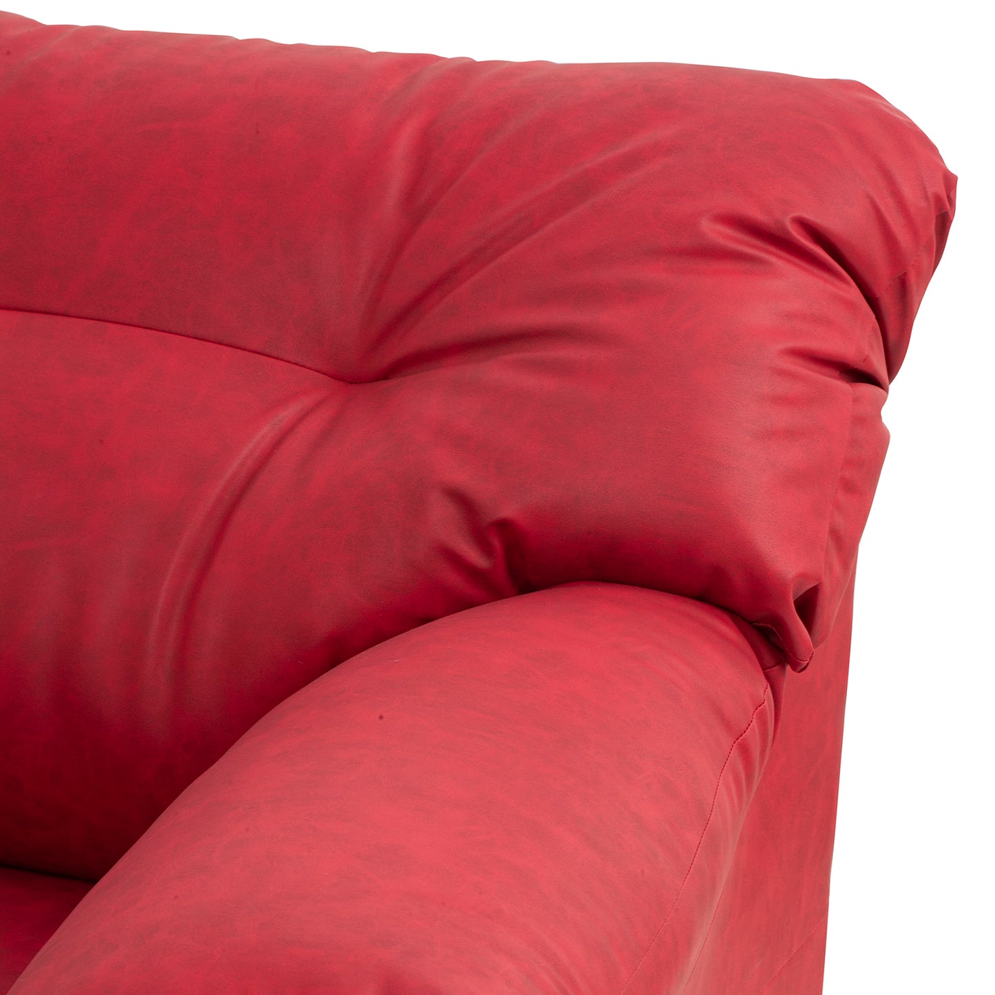 Sofá Madrid - 2 Cuerpos - Tela Cuero Sintético Auris