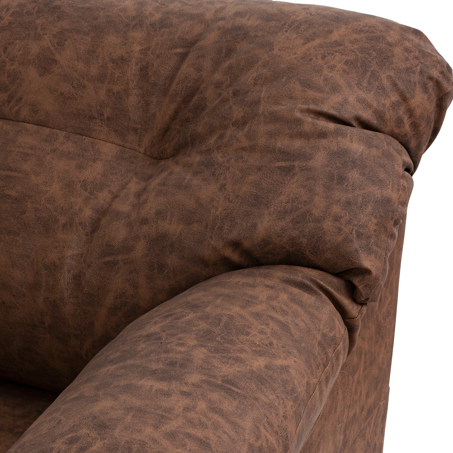 Sofá Madrid - 2 Cuerpos - Tela Cuero Sintético Auris