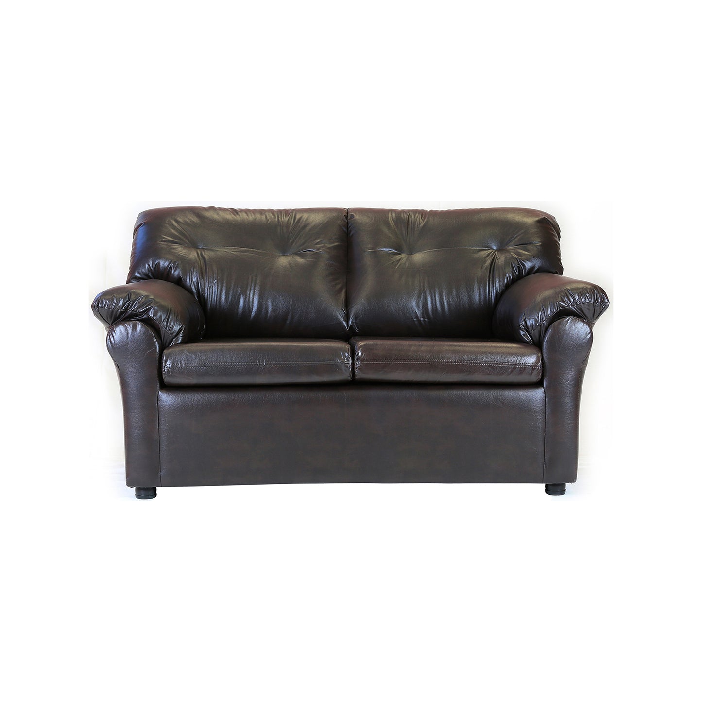 Sofá Madrid - 2 Cuerpos - Tela Cuero Sintético PU