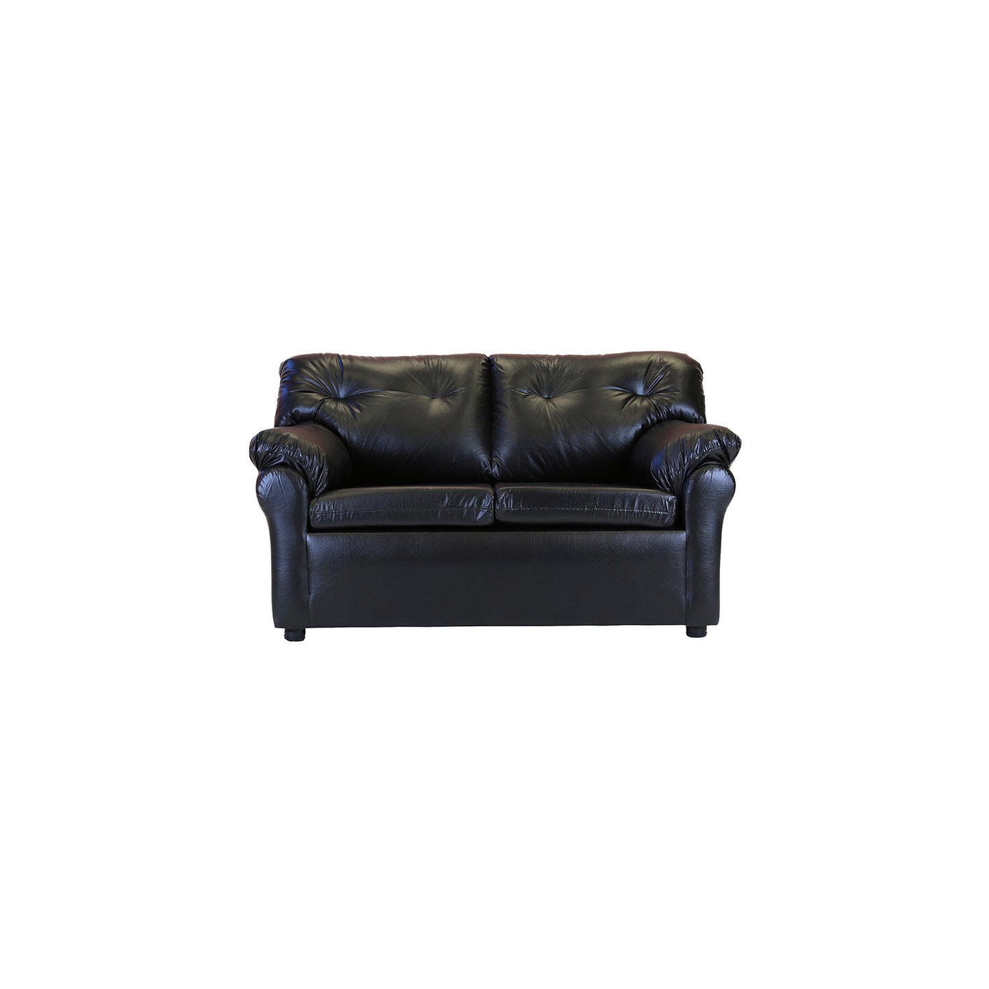 Sofá Madrid - 2 Cuerpos - Tela Cuero Sintético PU