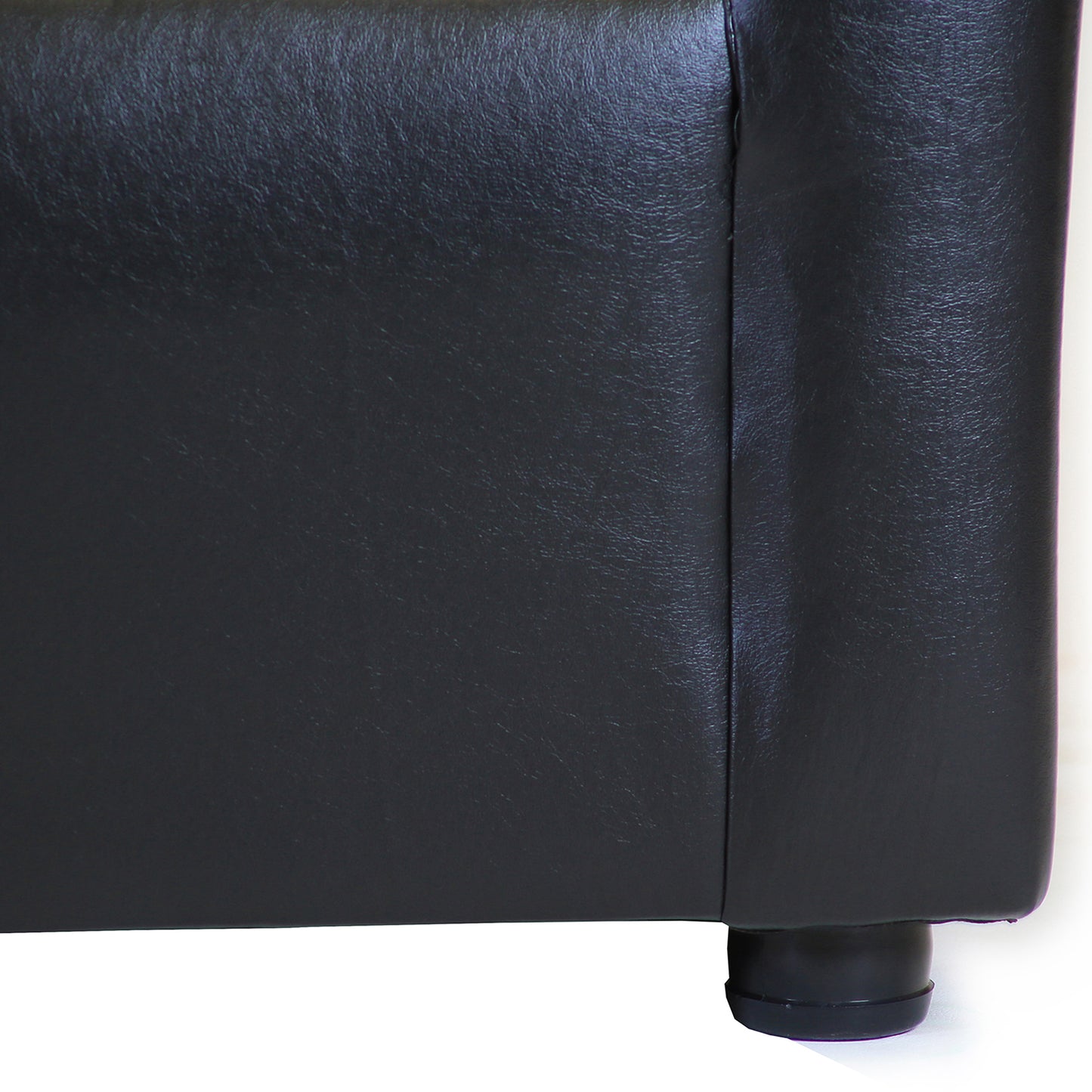 Sofá Madrid - 2 Cuerpos - Tela Cuero Sintético PU