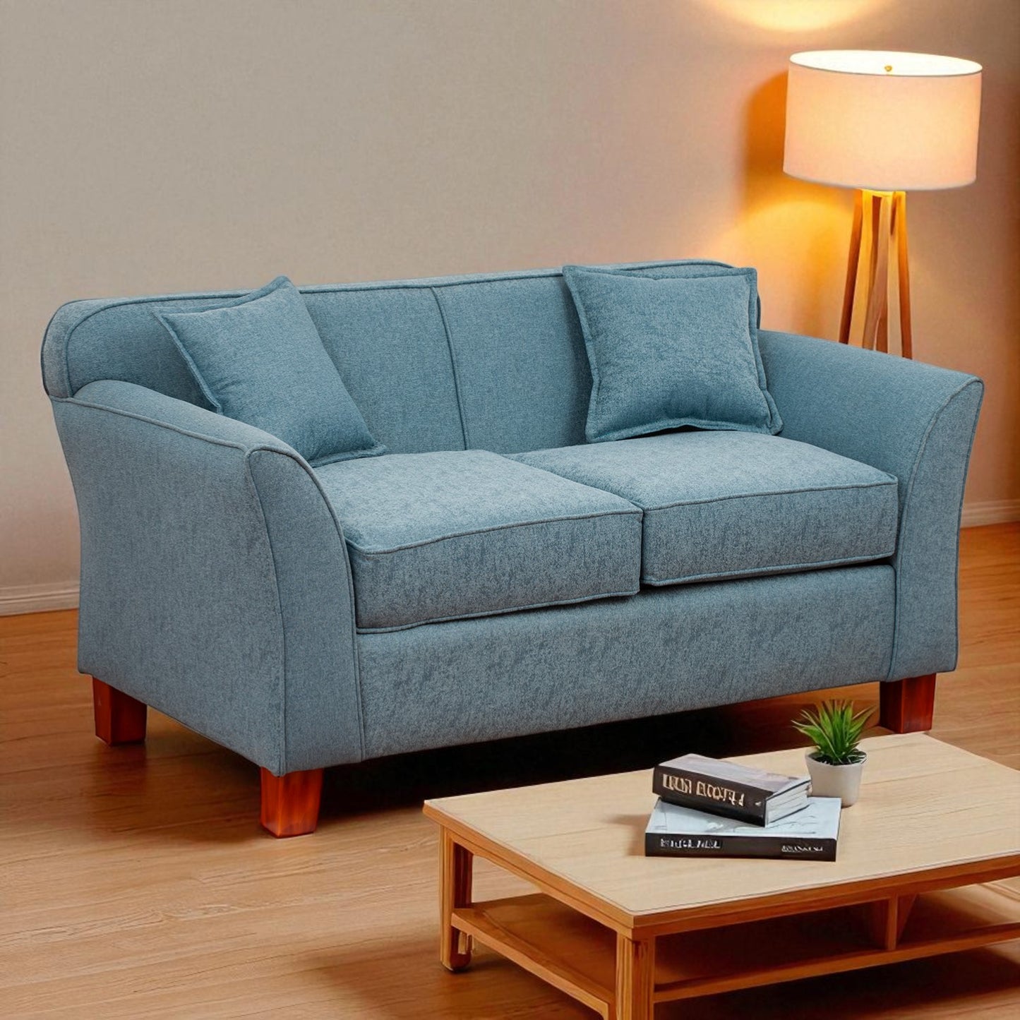 Sofá Ivannia 2 Cuerpos - Tela Lino Sidelli