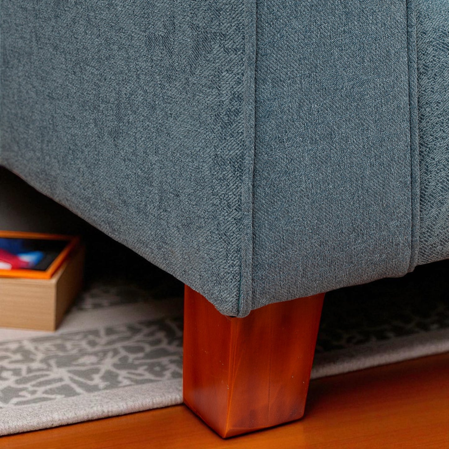 Sofá Ivannia 2 Cuerpos - Tela Lino Sidelli