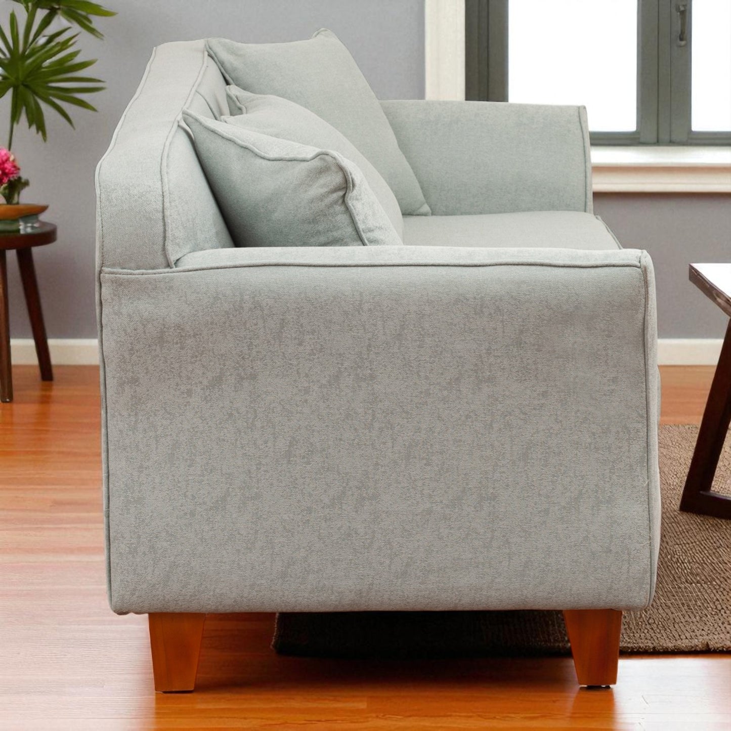 Sofá Ivannia 3 Cuerpos - Tela Lino Sidelli