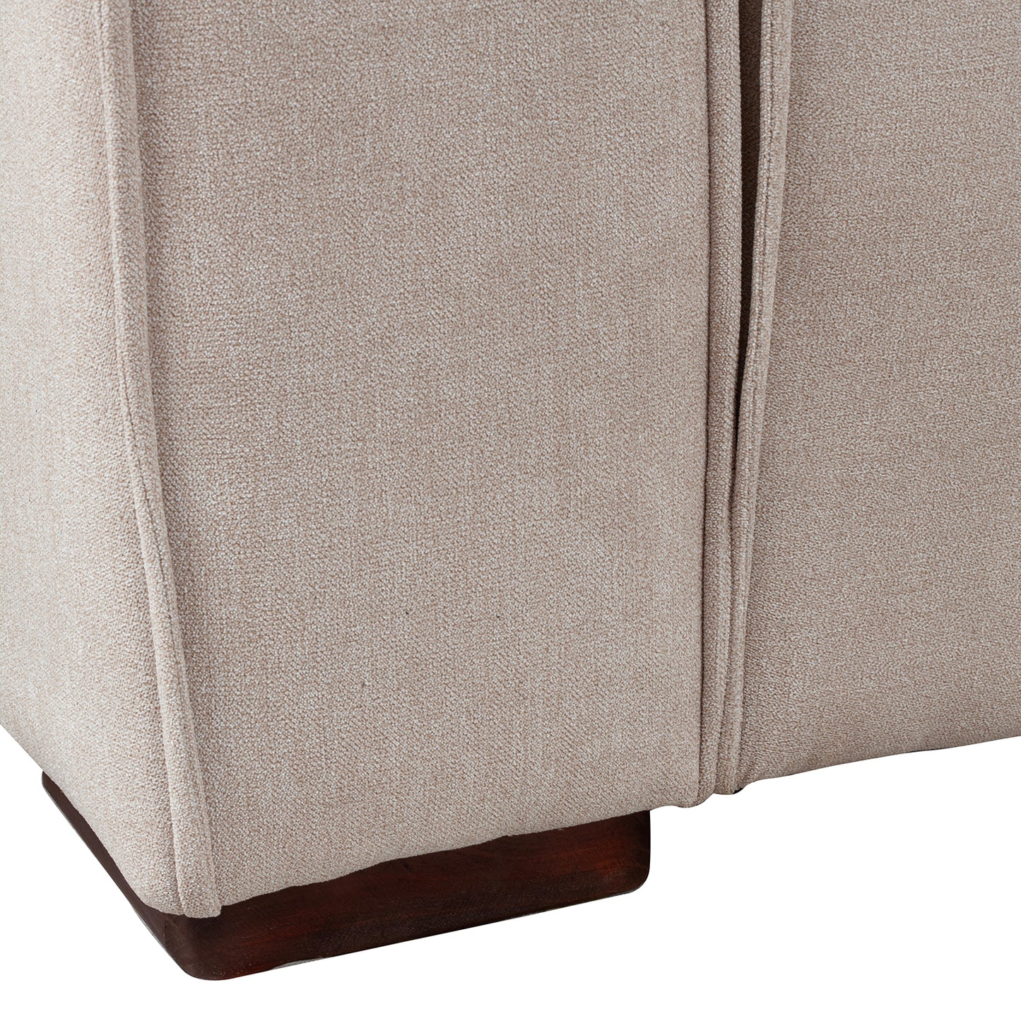 Sofá Modular Fortaleza 3 Cuerpos y 2 Poufs Lino Finesse