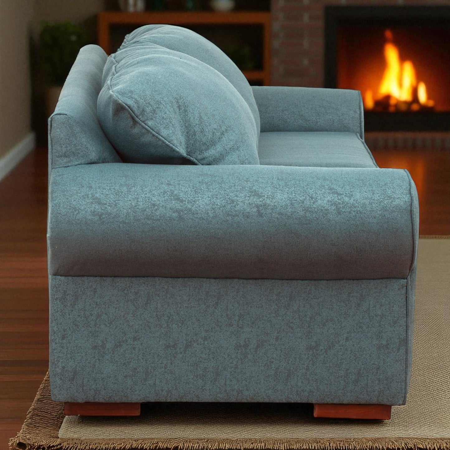 Sofá New Mónaco - 3 Cuerpos - Tela Lino Sidelli