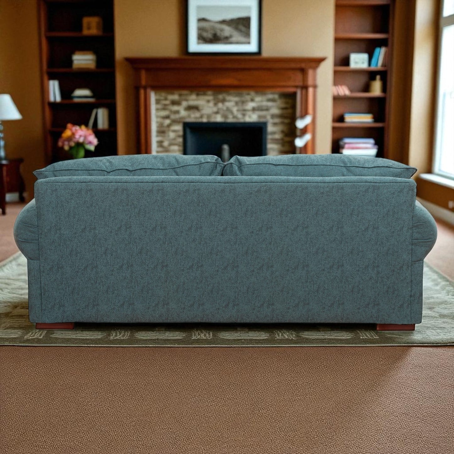 Sofá New Mónaco - 3 Cuerpos - Tela Lino Sidelli