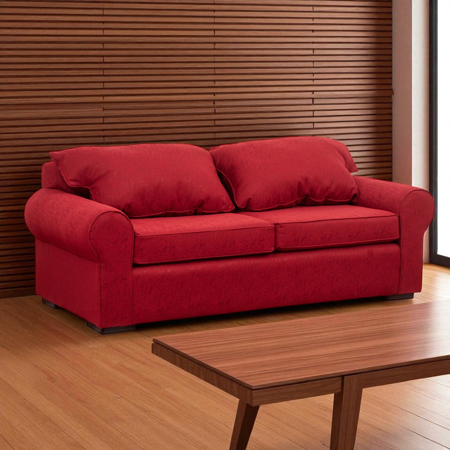 Sofá New Mónaco - 3 Cuerpos - Tela Lino Sidelli