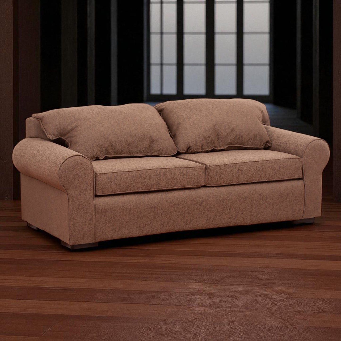 Sofá New Mónaco - 3 Cuerpos - Tela Lino Sidelli