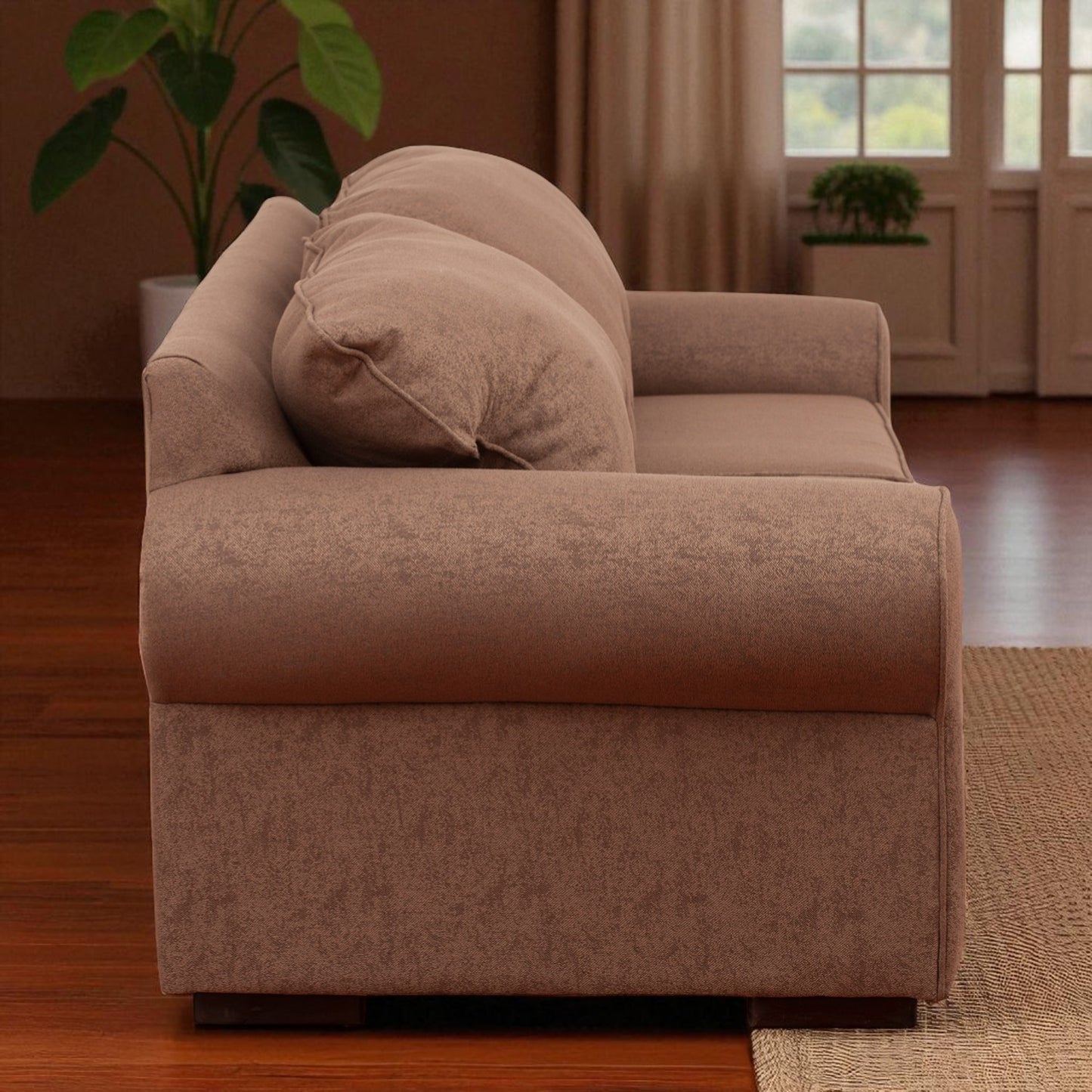 Sofá New Mónaco - 3 Cuerpos - Tela Lino Sidelli