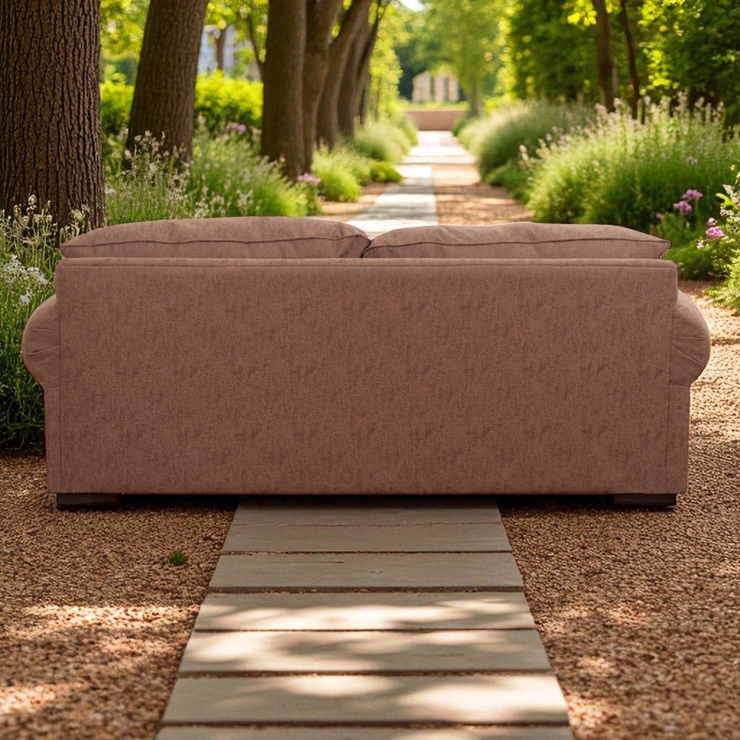 Sofá New Mónaco - 3 Cuerpos - Tela Lino Sidelli