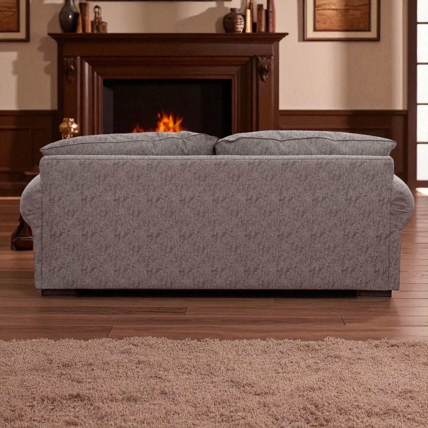 Sofá New Mónaco - 3 Cuerpos - Tela Lino Sidelli